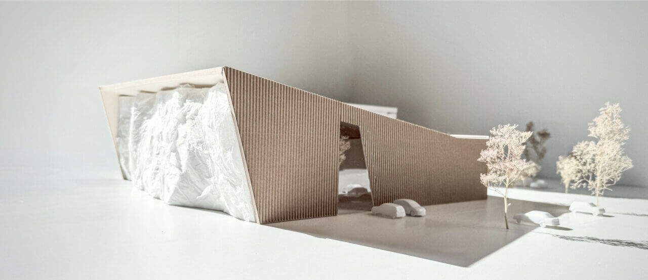 Neubau DAV Boulderhalle mit Außenkletterwand