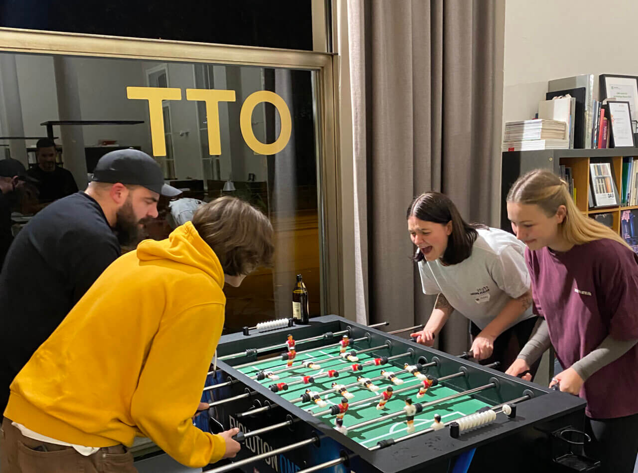 Kickerturnier bei Ott Architekten in Augsburg
