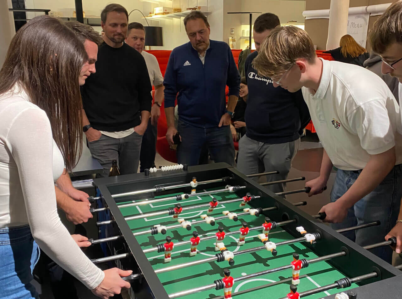 Kickerturnier bei Ott Architekten in Augsburg
