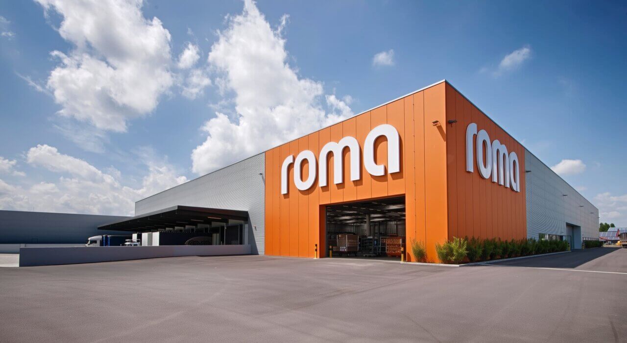 Neubau Logistikhalle roma