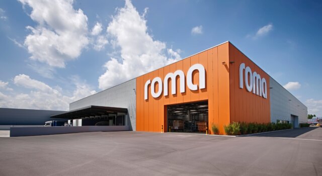 Neubau Logistikhalle roma